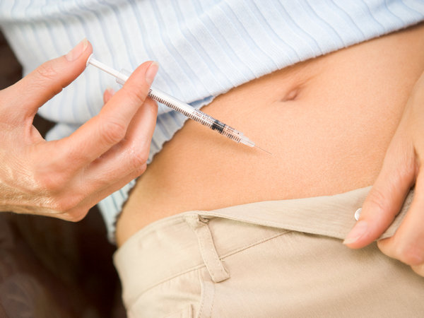 injection for ovarian stimulation during ivf treatment