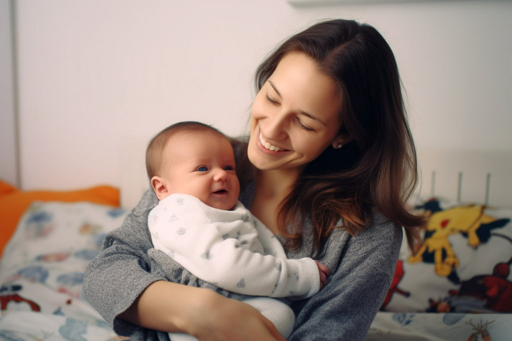 Mutter und Baby, Lea und ihre Tochter