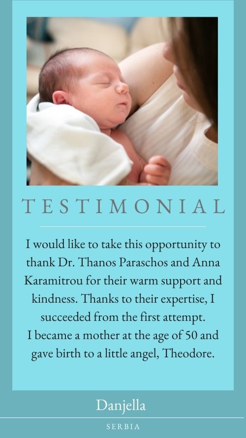 testimonial from a woman who got pregnant with egg donor