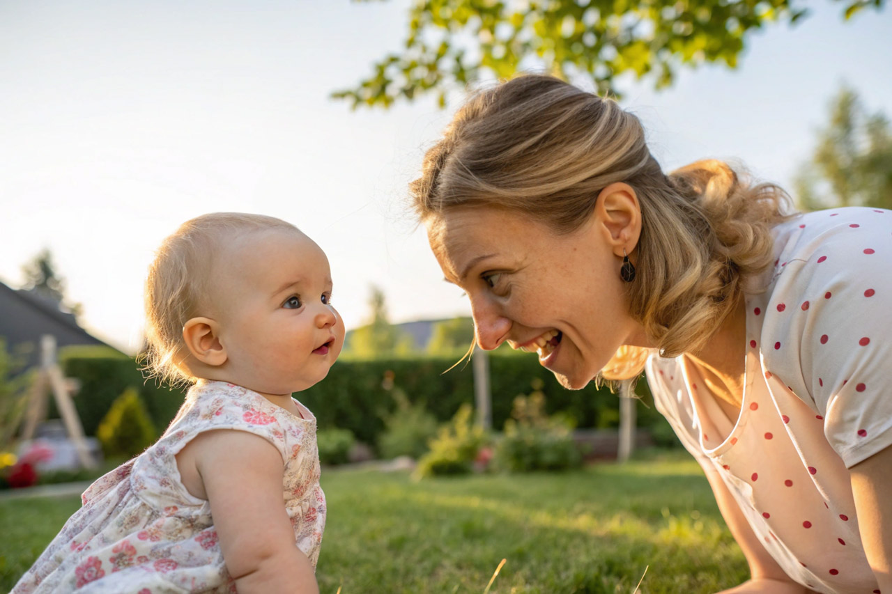 Sophie and little Chloé