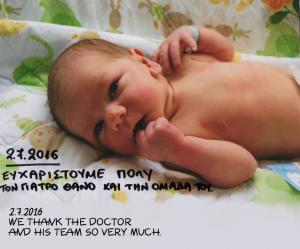We thank the doctor and his team so very much