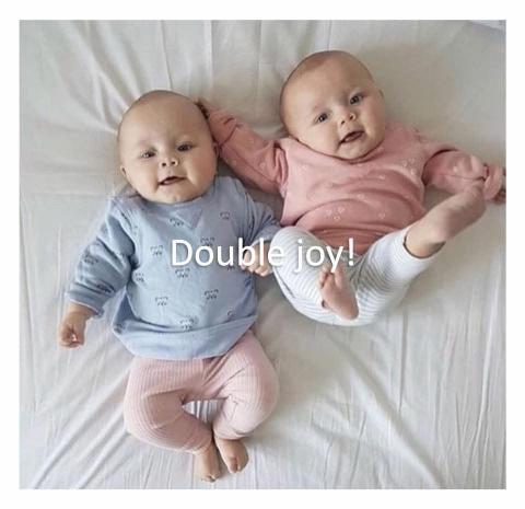 Double Joy with Two Babies